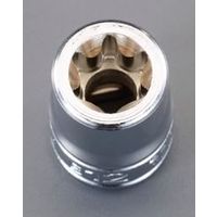 エスコ 3/8”DR/ E6 [TORX]ソケット EA618PS-406 1セット(5個)（直送品）