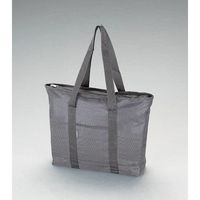 エスコ 419x127x381mm/19L トートバッグ(ブラック) EA927CH-54 1セット(3個)（直送品）