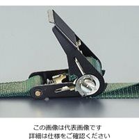 エスコ 25mmx6.0m/230kg ベルト荷締機(ラチェット式/OD) EA982BA-101 1セット(3個)（直送品）