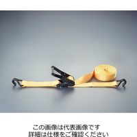 エスコ 48mm/1650kg バックル(ラチェット式/スチール黒メッキ) EA982B-504 1セット(3個)（直送品）