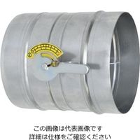 エスコ φ200x132mm 風量調節ダンパー(ガイド式) EA997DD-200 1個（直送品）