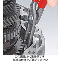 エスコ 19ー 60mm 穴用スナップリングプライヤー(ストッパー付) EA590AL-2 1本（直送品）