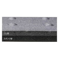 魚瀬ゴム 疲労軽減マット　１０ｘ１０００ｘ１０００ 6300030526 1枚（直送品）