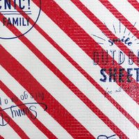 クッションアウトドアシート ストライプ(ケース販売：8個) 4901983724975 1ケース（8個） 東和産業（直送品）