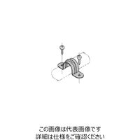 エスコ [パイプラック用] 両サドル(4個) EA976BY-607 1セット(80個:4個×20袋)（直送品）