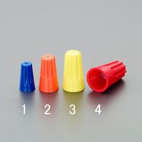 エスコ 1.25ー 2.0mm2 ワイヤーコネクター(橙/10個) EA946TA-2 1セット(300個:10個×30袋)（直送品）