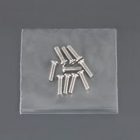 エスコ M2.0x 2mm 精密機械用ナベ小ねじ(10本) EA949AB-35 1セット(200本:10本×20袋)（直送品）