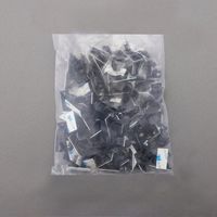 エスコ 17.0mm ケーブルクランプ(粘着付/10個) EA947FA-117A 1セット(100個:10個×10袋)（直送品）