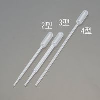 エスコ 1.6ml パスツールピペット(10本) EA990PP-103 1セット(300本:10本×30袋)（直送品）