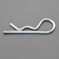 エスコ 28ー45mm スナップピン(5本) EA949PJ-145 1セット(50個:5個×10パック)（直送品）