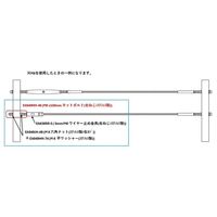 エスコ M5 x 60mm カットボルト(右ねじ/ステンレス製) EA949HH-41 1セット(20個:1個×20本)（直送品）
