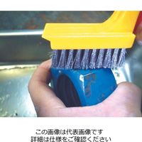 エスコ 57x35mm/180mm ブラシ(ナイロン製/5行) EA109EB-3 1セット(10本)（直送品）