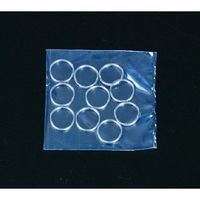 エスコ 0.8x 8mm 2重リング(ステンレス製/10個) EA638DP-2 1セット(400個:10個×40袋)（直送品）