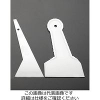 エスコ 90x195mm パテベラ(プラスチック製) EA579AJ-35 1セット(15個)（直送品）