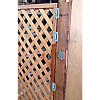 エスコ 65x 23mm 丁番(片開/スプリング入/スチール製) EA951CU-3 1セット(20個)（直送品）