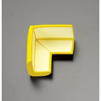 エスコ 70x70 x 30mm コーナーガード(黒) EA983FJ-113 1セット(20個)（直送品）