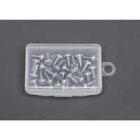 エスコ M6 x15mm 鍋頭小ねじ(三価クロメート/10本) EA949NG-615 1セット(200本:10本×20ケース)（直送品）