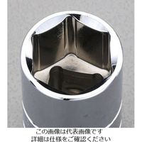 エスコ 3/8”DRx 3/4” ディープソケット EA687BT-109 1セット(10個)（直送品）