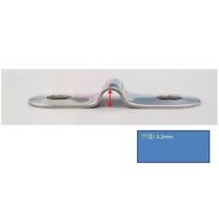 エスコ 12.3x33.2mm カン座(ステンレス製/2個) EA638BF-21 1セット(80個:2個×40組)（直送品）