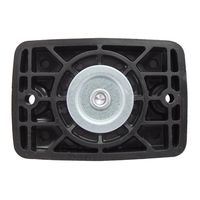 エスコ 40mm キャスター(自在金具付) EA986PB-101 1セット(10個)（直送品）