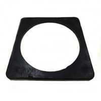 エスコ 内径180mm コーンウエイト(ゴム製) EA983FT-206 1セット(10個)（直送品）