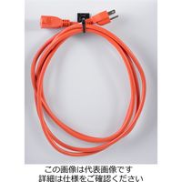 エスコ 25x25mm 結束バンド用ベース(粘着付/黒5個) EA475GB-22 1セット(200個:5個×40袋)（直送品）
