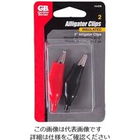 エスコ 0.33ー1.31mm2x50mm/10A クリップ(赤・黒) EA940DP-204 1セット(15セット)（直送品）