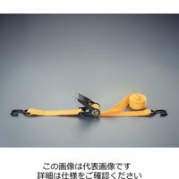 エスコ 25mm/ 230kg バックル(ラチェット式/スチール黒メッキ) EA982B-501 1セット(15個)（直送品）