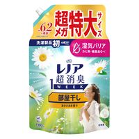 レノア 超消臭1WEEK 部屋干し おひさまの香り 詰め替え 超メガ 1900mL 1セット（1個×4） 柔軟剤 P＆G