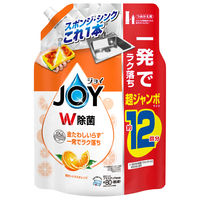 ジョイ JOY W除菌 食器用洗剤 シトラスオレンジの香り 詰め替え 超ジャンボ 1550mL 1セット（1個×6） P＆G