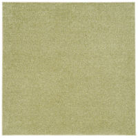 スミノエ HOMERUG むじのラグ 洗える ラグ ルフレ 1900×1900mm グリーン 4549781290195 1枚（直送品）