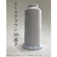 大貫繊維　工業用ミシン糸　エースクラウン#50/3000m　180番色　1セット（3000m巻×6本）（直送品）