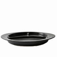 アースモス ランチプレート 瀬戸黒 ワンディッシュプレート [1個入] vac-119-07005（直送品）