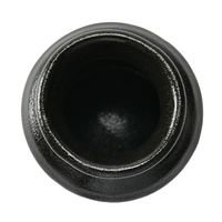 アースモス そば用品 瀬戸黒 そば徳利(中) [4個入] vac-119-08003（直送品）