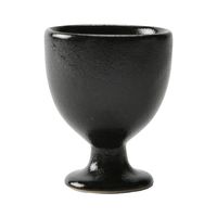 アースモス 盃 瀬戸黒 陶盃 [5個入] vac-119-10001（直送品）