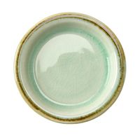 アースモス 薬味皿 ビードロ灰釉茶渕 薬味皿 [7個入] vac-202-08005（直送品）