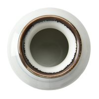 アースモス そば用品 淡彩ライン そば徳利(小) [4個入] vac-301-08002（直送品）