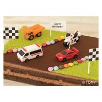 カメヤマ キャンドル ろうそく 誕生日 バースデーキャンドル トミカキャンドル 白バイ 295581 1個（直送品）