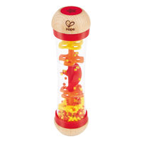 Hape ビーズレインドロップス レッド 知育玩具 E0327 1個