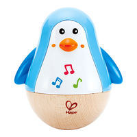 Hape おきあがりペンギン おもちゃ E0331A 1個