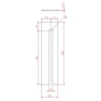 ジョー・プリンス竹下 Bー160SP 調整スペーサー(t=1.0mm) 1031609002 1セット(100個)（直送品）