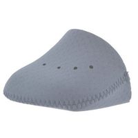 中部物産貿易 安全靴用つまパット・グレー 59088 1セット(10足)（直送品）