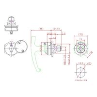 ジョー・プリンス竹下 PHー52 防水キーロット 封印付 1020521100 1セット(20個)（直送品）