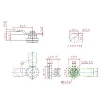 ジョー・プリンス竹下 PHー283 丸型取り外しハンドル 1022831100 1セット(20個)（直送品）
