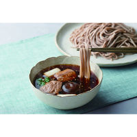 三輪そうめん小西 【お歳暮ギフト・熨斗付き】三輪そうめん小西 合鴨つゆで食べる信州そば AGP-30 732118 1セット（直送品）