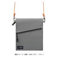 キングジム FLATTY ONE MILE(フラッティ ワンマイル) Mサイズ 黒 5564クロ 1個（直送品）