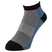 【アウトレット】【ソックス】コーコス信岡 ニオイクリア スニーカー先丸2P MIX フリーサイズ G-9247 1セット（2足）