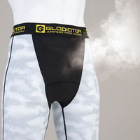 GLADIATOR G-924 ドライパワーサポートレッグガード ドットカーキ M コーコス信岡 1着（直送品）