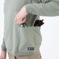 GLADIATOR G-958 5ポケット長袖Tシャツ ホワイト SS コーコス信岡 1着（直送品）