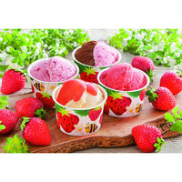 ヤバケイ 【お歳暮ギフト・熨斗付き】ヤバケイ 博多あまおうのこだわりアイス AH-AB 330278 1セット（直送品）